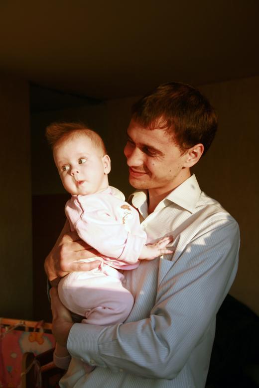 Free stock image of Father and  baby created by 2happy