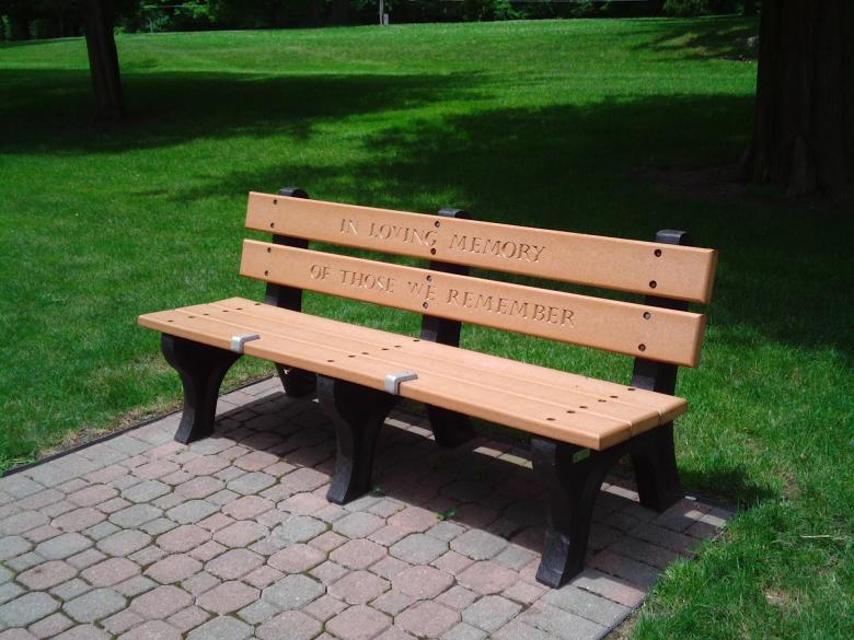 Free stock image of Bench on Brick created by Cherie Durbin