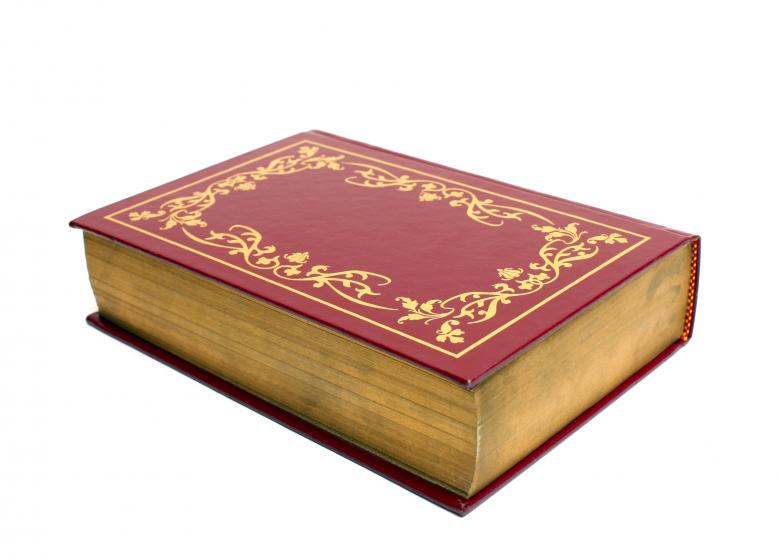 Free stock image of An old book isolated on white background created by Benjamin Miller
