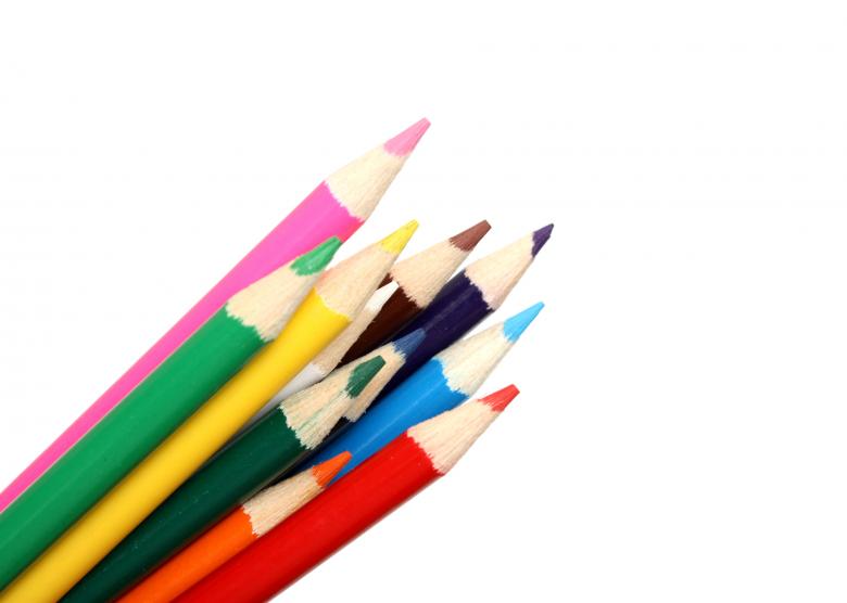 Free stock image of Close-up of colored pencils created by Benjamin Miller