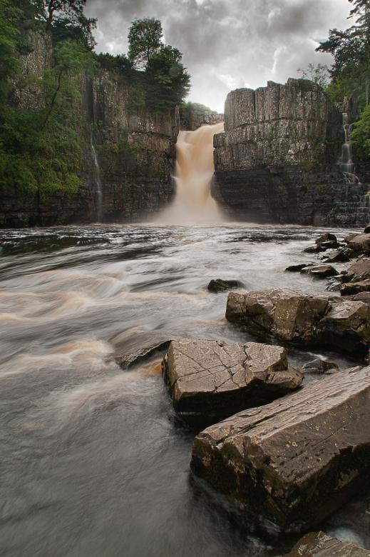 Free stock image of High Force Waterfall created by Ian Morgan