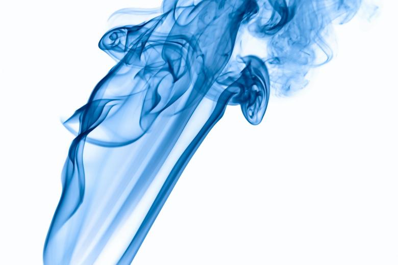 Free stock image of blue smoke created by 2happy