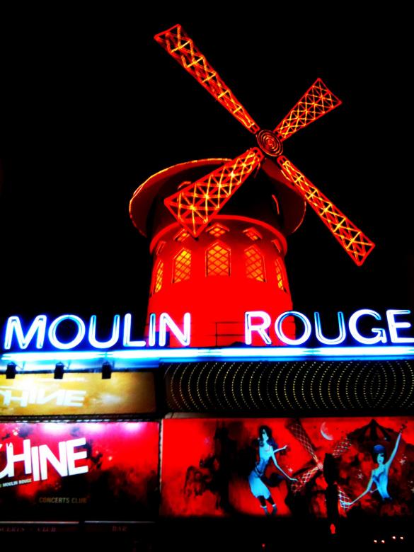Free stock image of Moulin Rouge created by Nestor Romero