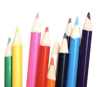 Free Stock Photo of Close-up of colored pencils