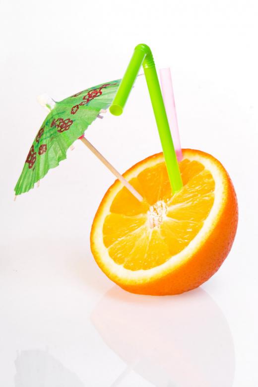 Free stock image of Orange with drinking straw created by 2happy