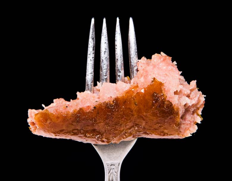 Free stock image of Sausage on a fork created by 2happy