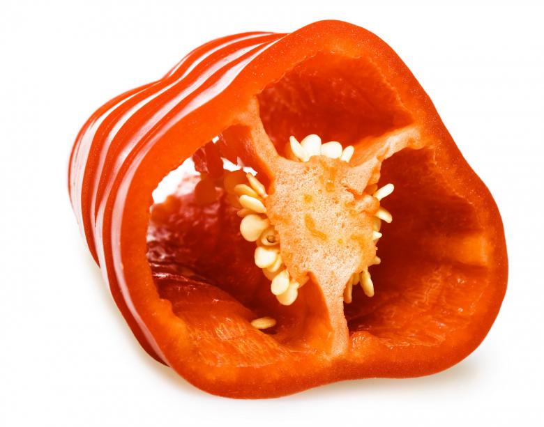 Free stock image of red pepper slices created by 2happy