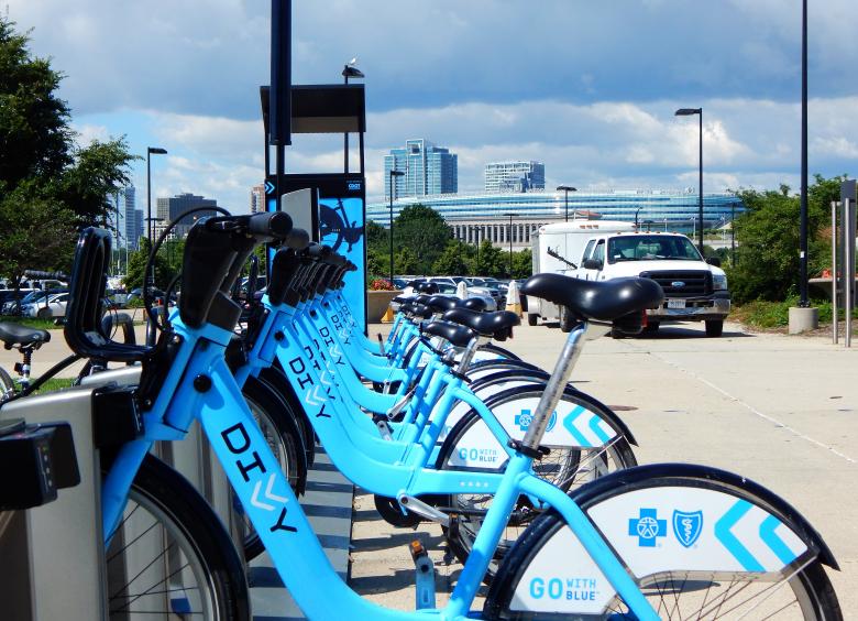 Free stock image of Bike Sharing created by John C. Thomas