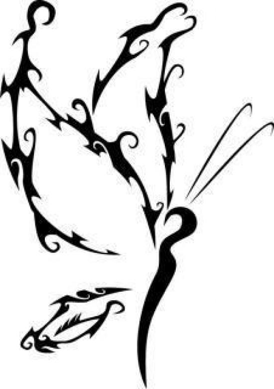 Free stock image of Butterfly tribal created by guppylover