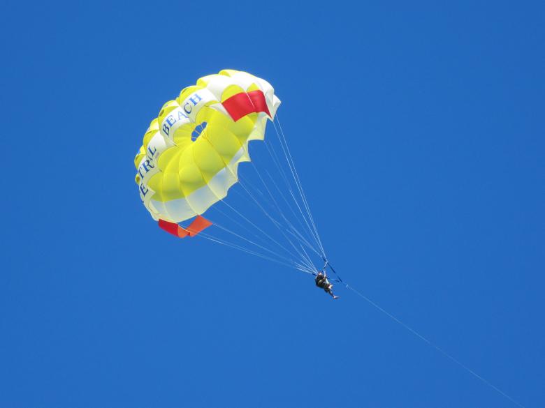 Free stock image of Parachute Flight created by Boris Kyurkchiev