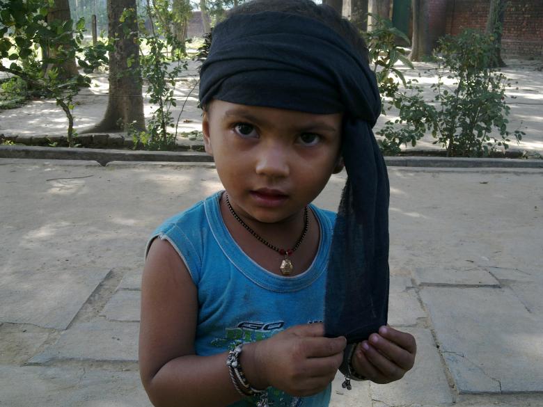 Free stock image of Child with Turban created by balbir