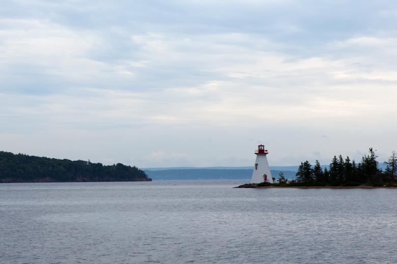 Free stock image of Lighthouse in Atlantic Canada created by Geoffrey Whiteway