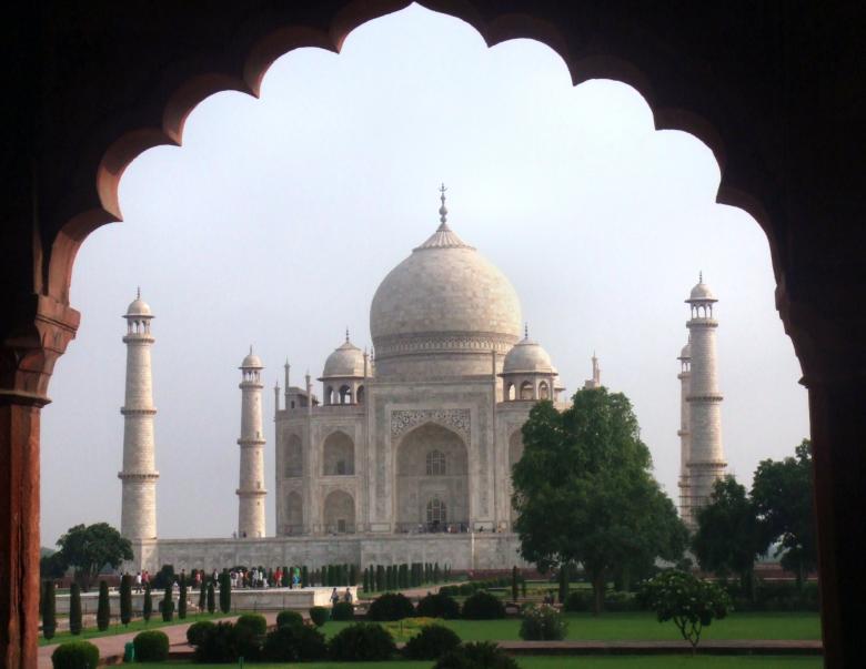 Free stock image of Taj Mahal created by Benjamin Miller