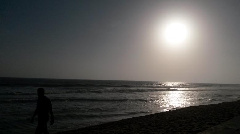 Free stock image of A Sun in Beach created by Vaisakh Suresh