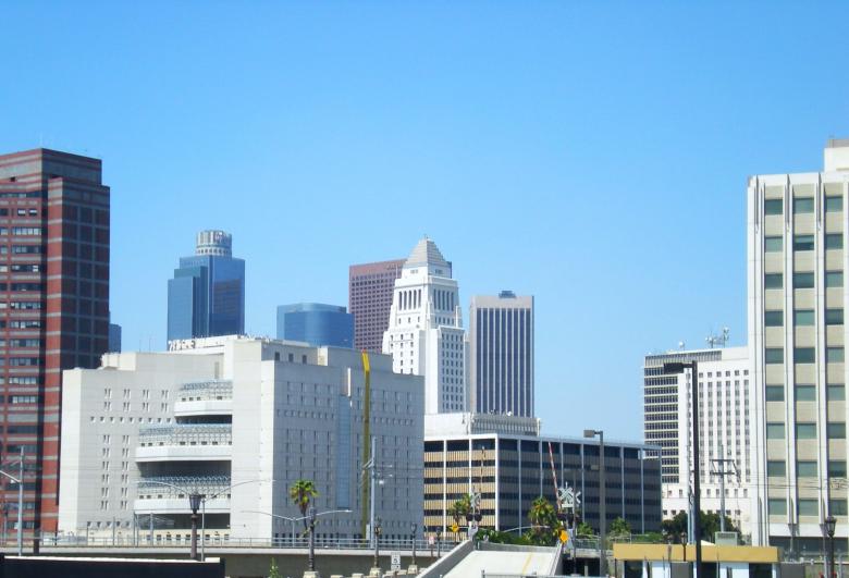 Free stock image of Los Angeles City Hall created by John C. Thomas