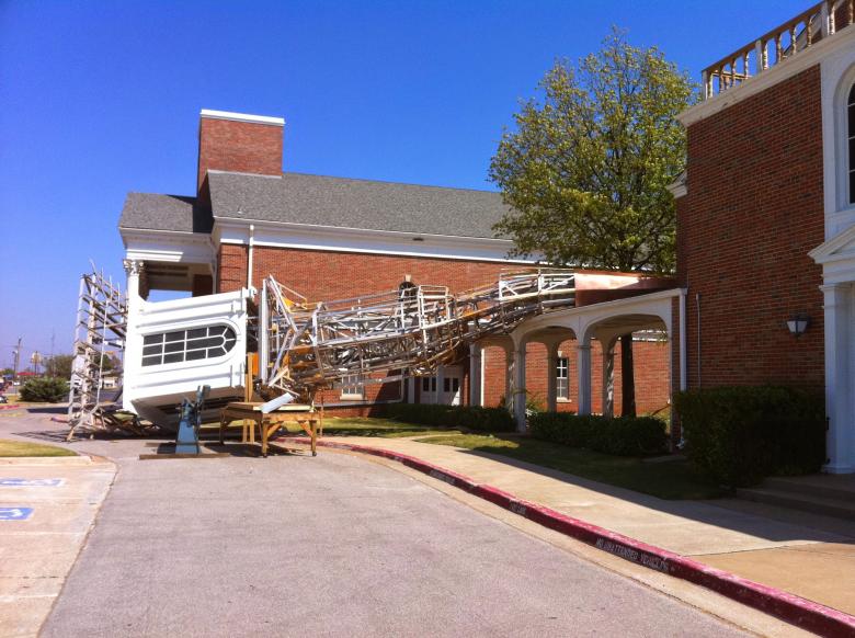 Free stock image of Church Steeple Accident created by delicopsch56