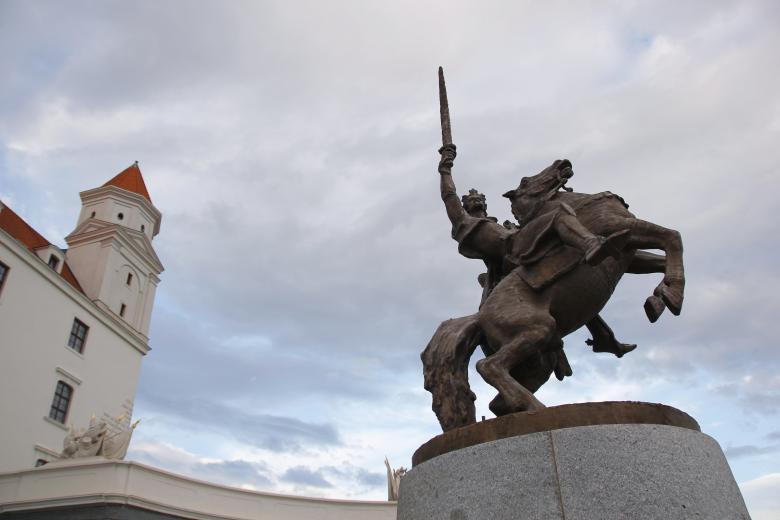 Free stock image of Bratislava King Svatopluk Sculpture created by 2happy