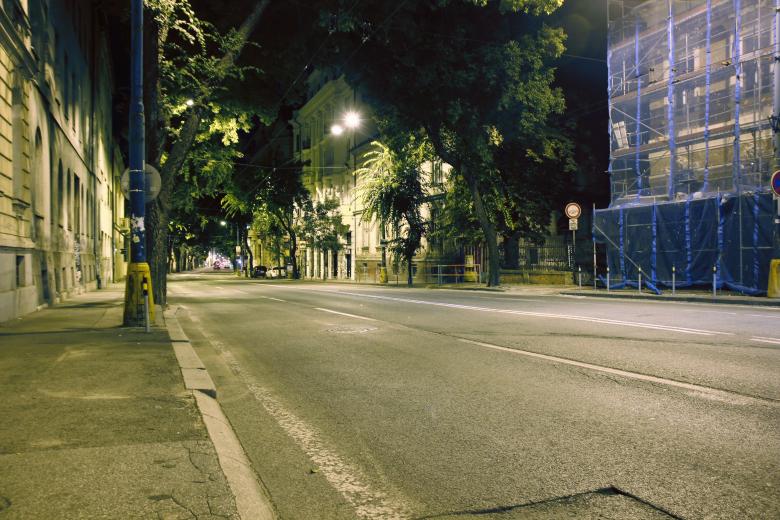 Free stock image of Night street created by 2happy