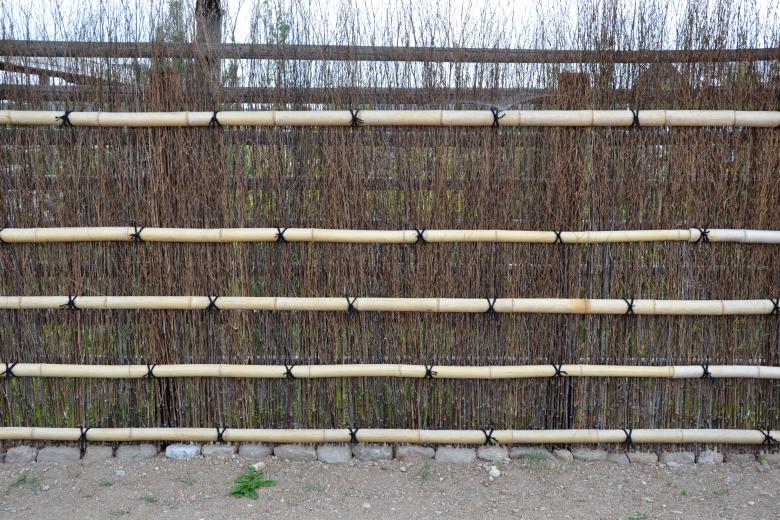 Free stock image of Bamboo fence created by Tomas Adomaitis