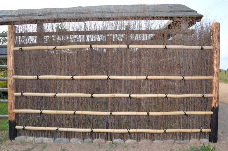 Free stock image of Bamboo fence created by Tomas Adomaitis