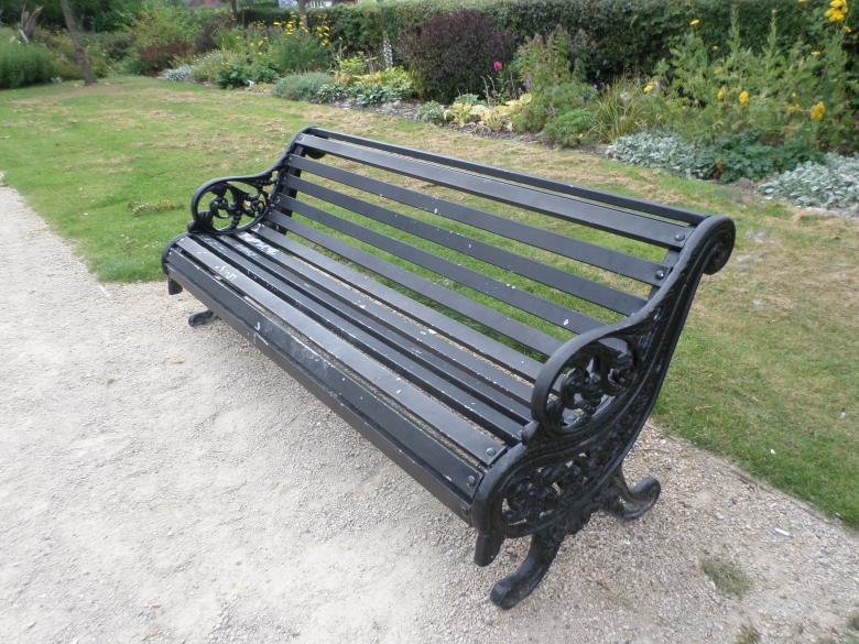 Free stock image of Park bench created by Mark Gleeson