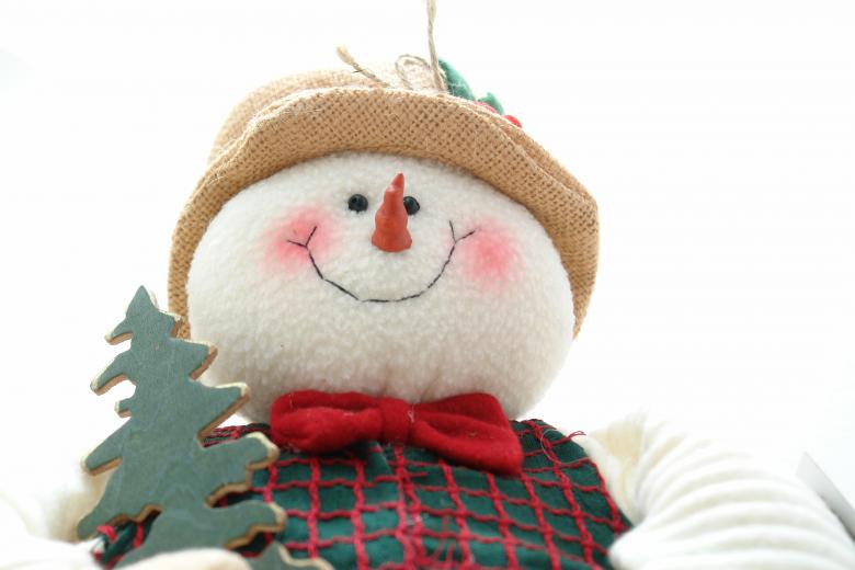 Free stock image of Snowman created by José Cabello