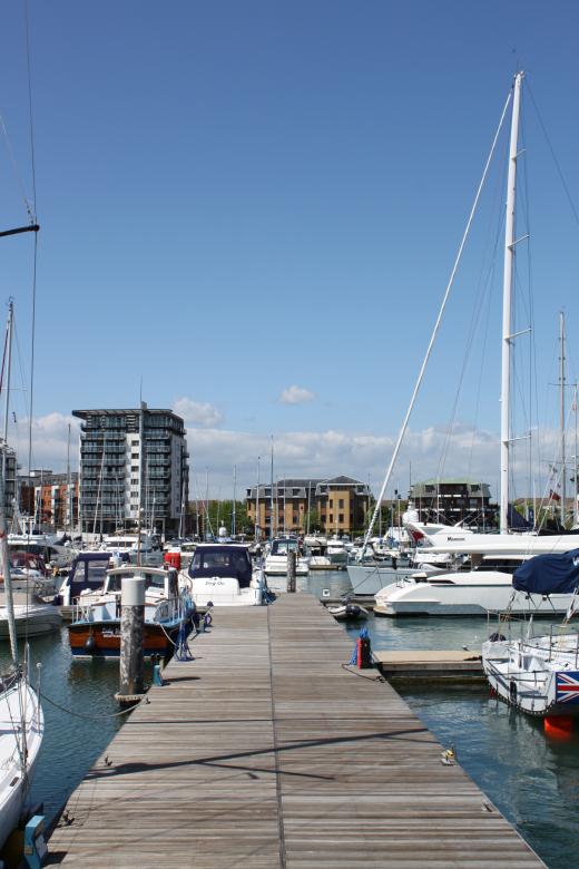 Free stock image of Boats at the pier created by Wady Galfskiy