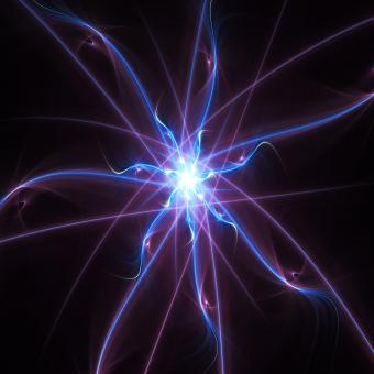 Abstract light spiral - Free Stock Photo