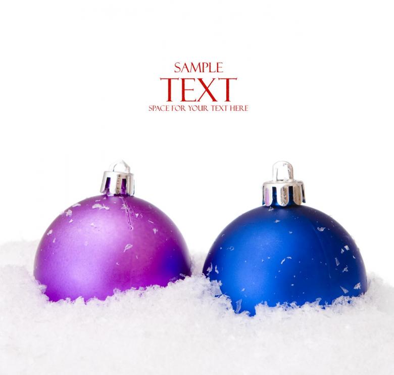 Free stock image of Christmas balls created by 2happy