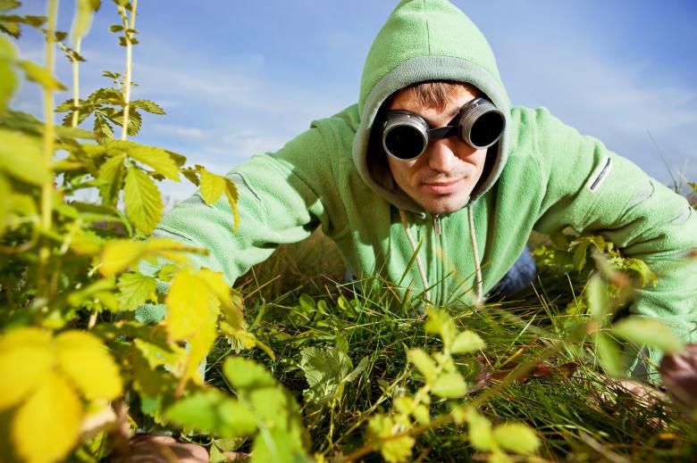 Free stock image of Man in grass created by 2happy