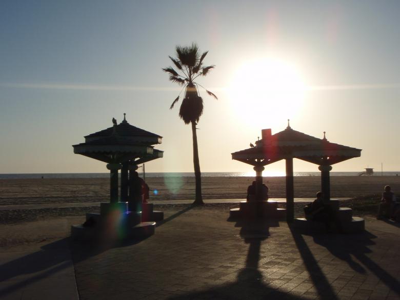 Free stock image of California Sunset created by Wady Galfskiy