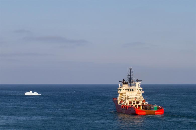 Free stock image of Supply Vessel Leaving Port created by Geoffrey Whiteway