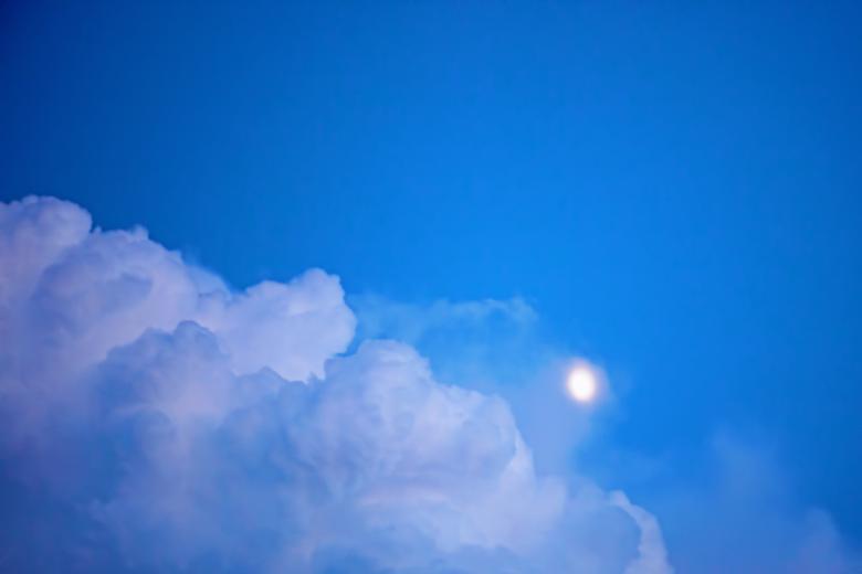 Free stock image of Sky with moon created by 2happy