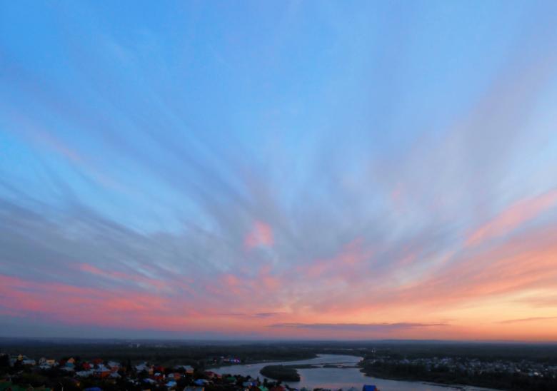 Free stock image of Sunset sky created by 2happy