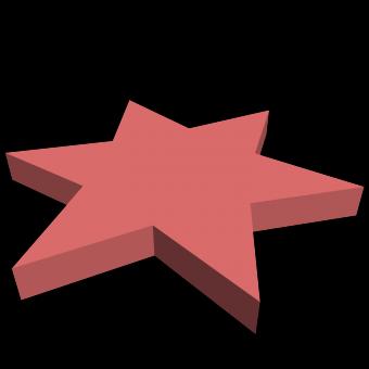 3D star - Free Stock Photo