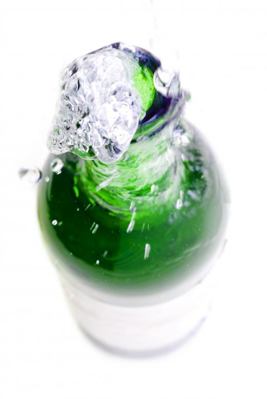 Free stock image of Fuzzy Water from Green Bottle created by 2happy