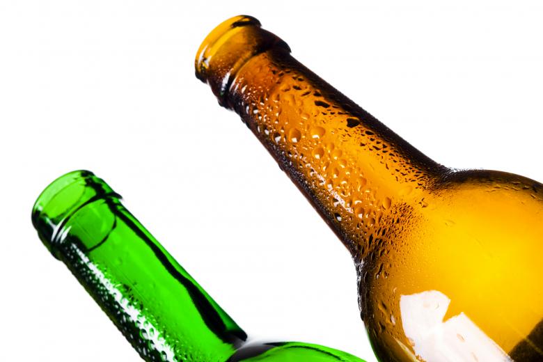 Free stock image of Two Wet Glass Bottles created by 2happy
