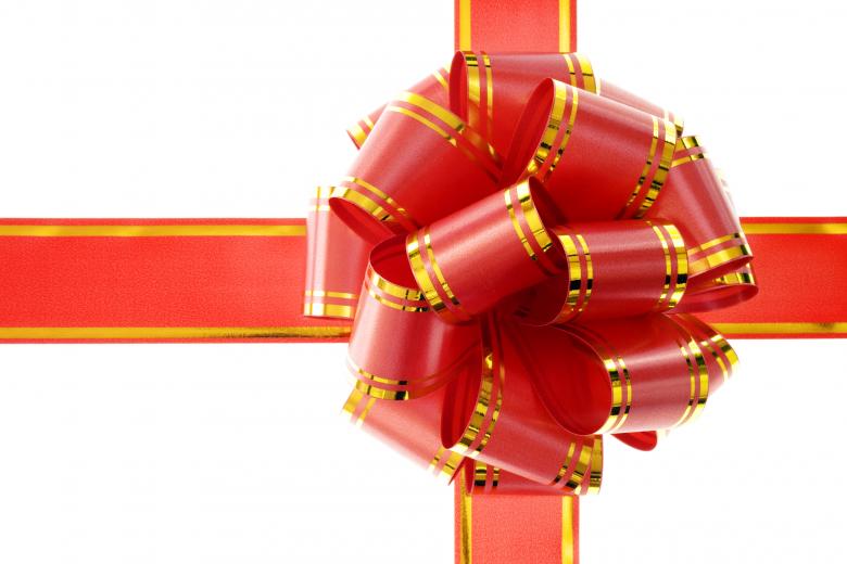 Free stock image of red bow created by 2happy
