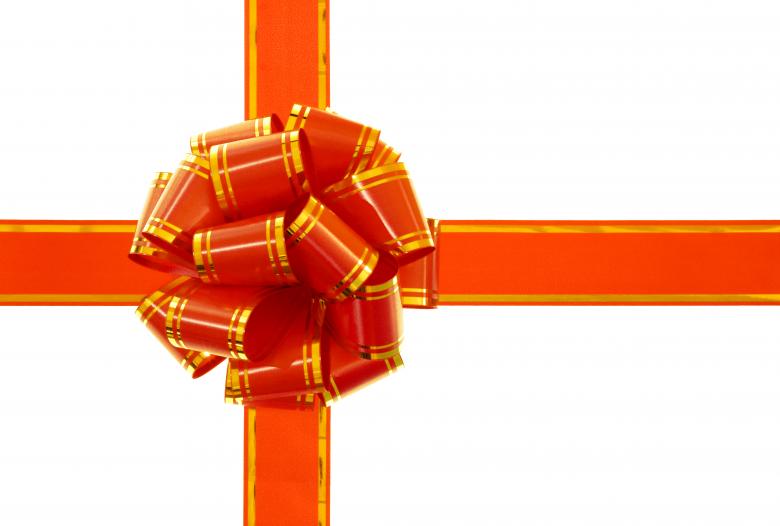 Free stock image of red bow created by 2happy