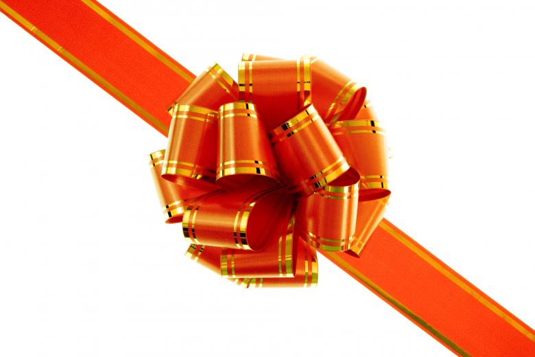 Free stock image of red bow created by 2happy