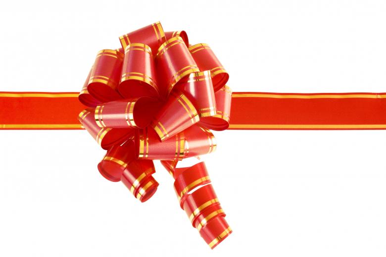 Free stock image of red bow created by 2happy