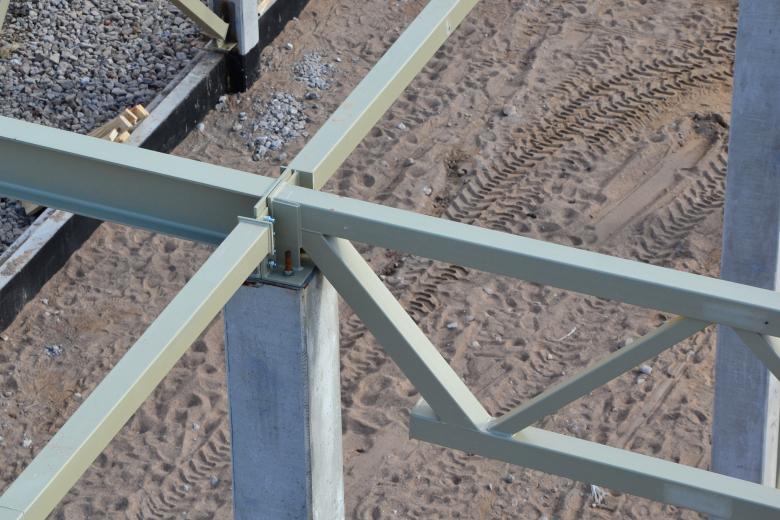 Free stock image of Fragment of steel structure created by Tomas Adomaitis