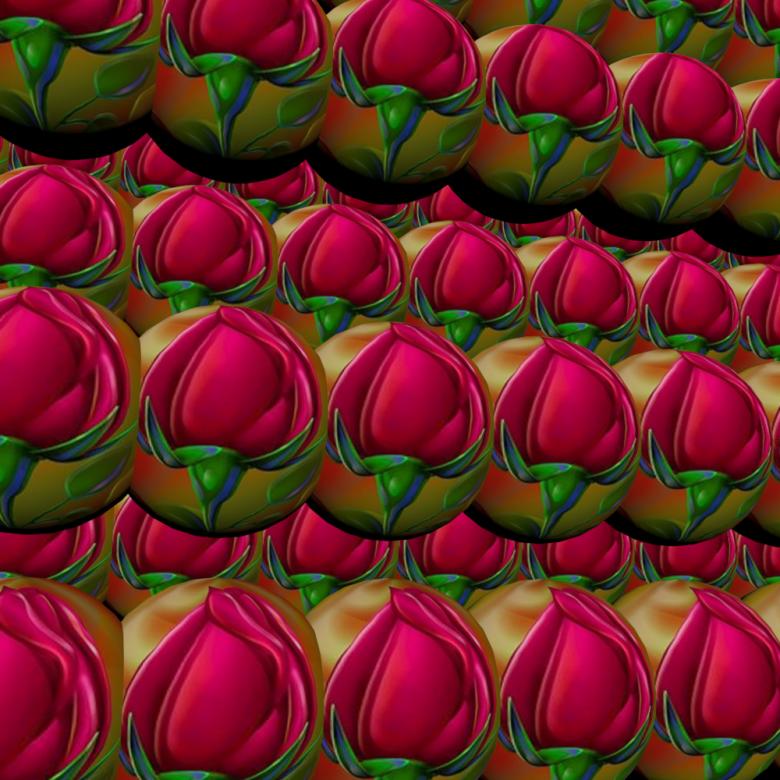 Free stock image of 3d flowers created by manoj saini