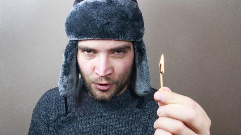 Free stock image of Young man holding a match created by Mudretsov Olexandr