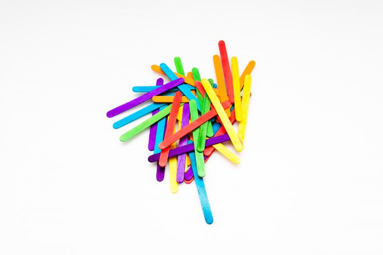 Free stock image of Colorful Sticks created by Geoffrey Whiteway