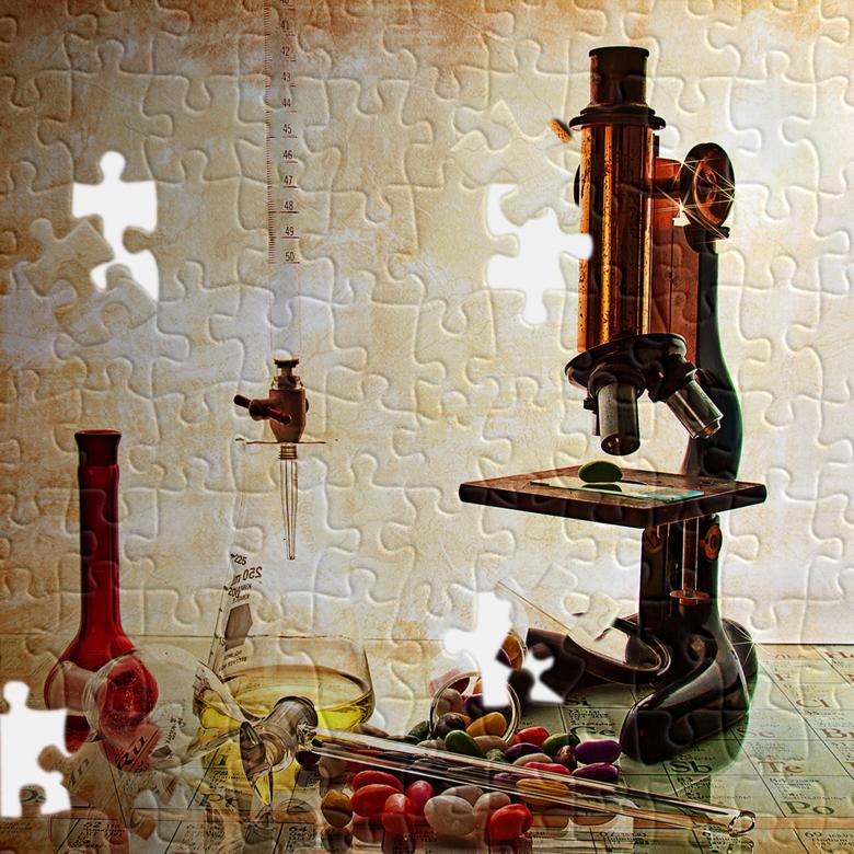 Free stock image of Science Puzzle created by Geoffrey Whiteway