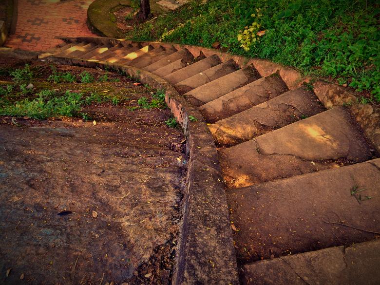 Free stock image of Stairway created by Anuraj R V