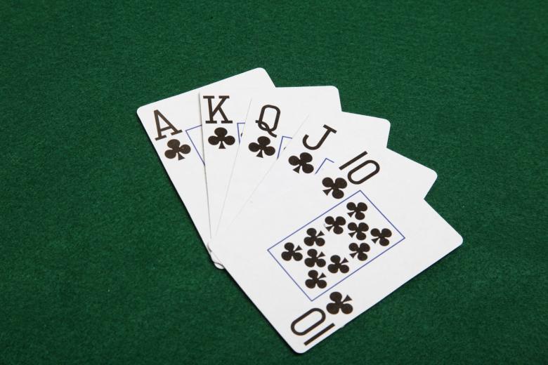 Free stock image of Poker hand -Straight created by Jared Davidson