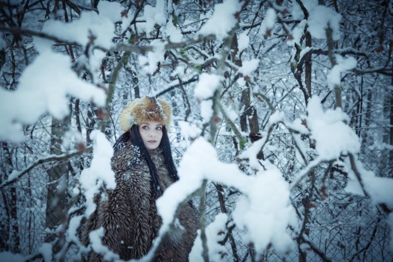 Free stock image of Lenka - Blue Winter created by Frantisek Pech