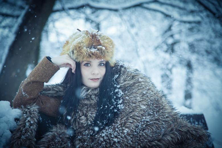 Free stock image of Lenka - Blue Winter created by Frantisek Pech